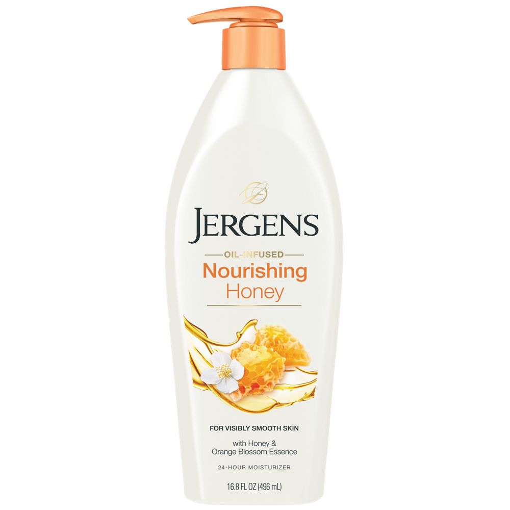 Jergens Oil-Infused Nourishing Honey With Orange Blossom Essence 496ml