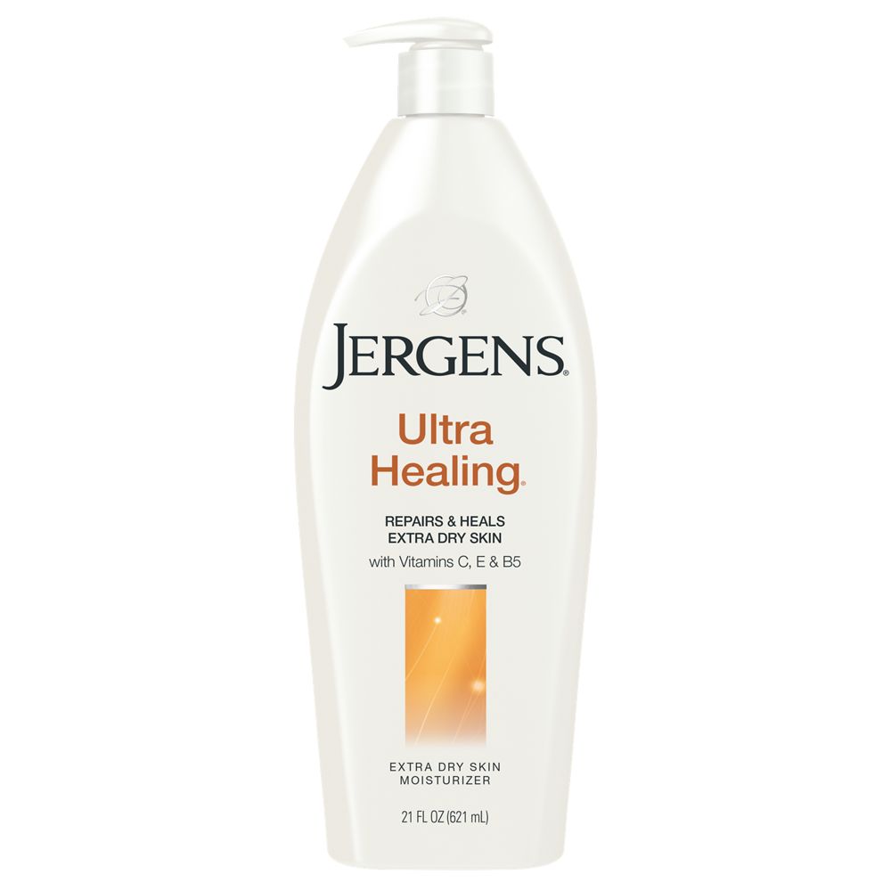 Jergens Ultra Healing | Repaires & Heals Extra Dry Skin | Vitamins C, E & B5 | 48 Hour Moisturizer 621ml