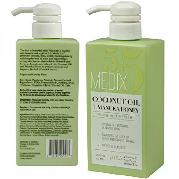 Medix5.5 Coconut oil+Manuka Honey Replenish&Recover 15Fl oz 444ml