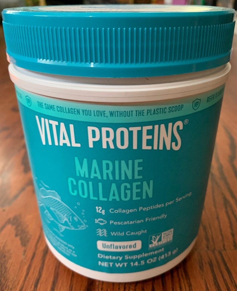 VITAL PROTEINS Marine collagen Dietary Supplement Net wt 14.5 oz(413g)