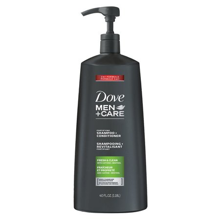 Dove Men+Care | Fresh+Clean | 2 in 1 Shampooing+Revitalisant 1.18L