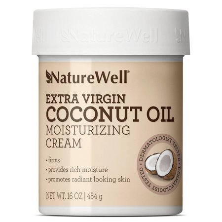 Coconut Oil Moisturizing Cream | NatureWell Extra Virgin  (454g)