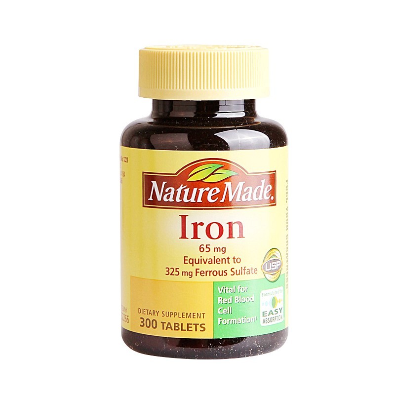 Nature Made Iron 656mg (365 tablets)