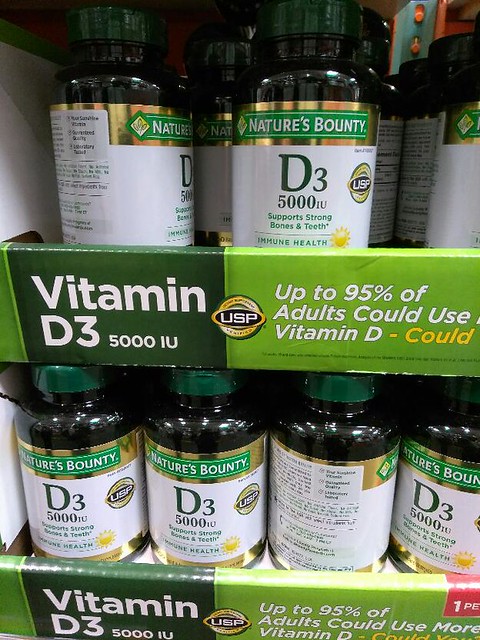 Nature's Bounty D3 125mcg (400 SoftGels)