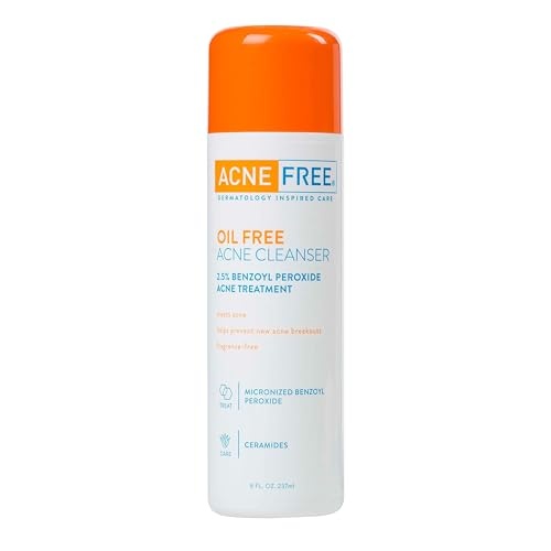 AcneFree Oil-Free Acne Cleanser - Unscented - 8 Fl Oz