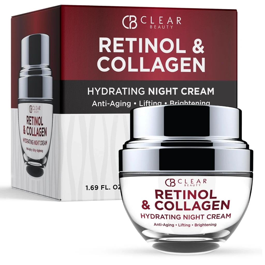 Clear Beauty RETINOL & COLLAGEN Hydrating Night Cream