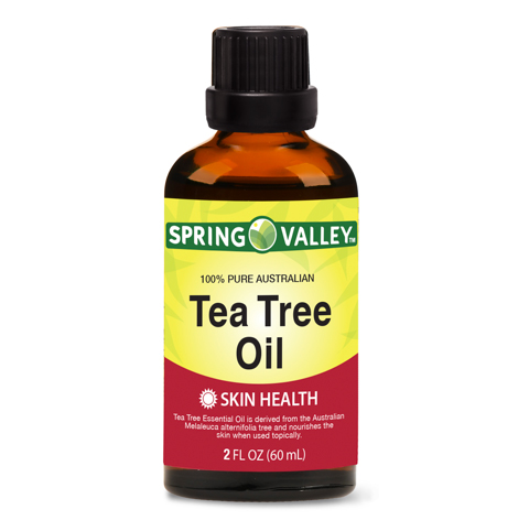 Spring Valley Pure Tea Tree Oil for Skin Health  2 Fl Oz