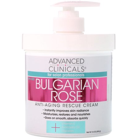 Bulgarian rose | Anti-Aging Rescue Cream | Vitamine E, Avocado Oil Glycerin