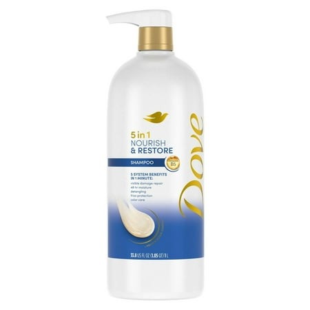 Dove 5 in 1 Nourish & Restore (SHAMPOO) 1L