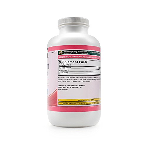 KIRKLAND Signature CALCIUM 600mg With Vitamin D3 (500 tablets)