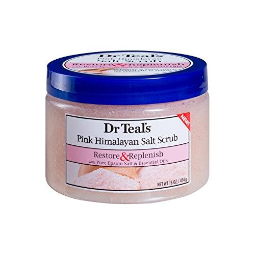 Dr Teal's Pink Himalayan Salt Scrub | Restore & Replenish with Essential Oils