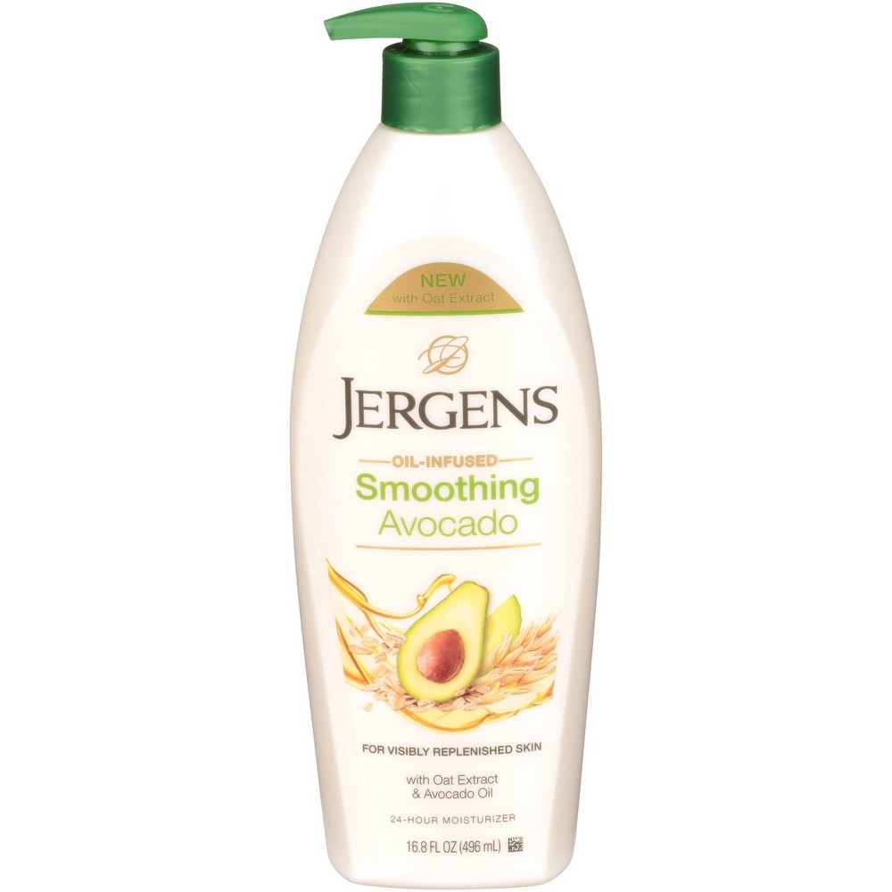 Jergens Oil-Infused Smoothing Avocado With Oat Extract & Avocado Oil 496ml